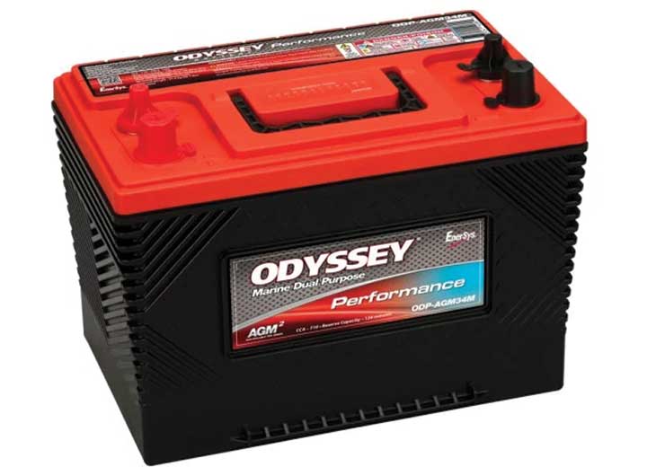 Odyssey Performance Series Marine 12V Battery  • ODP-AGM34M