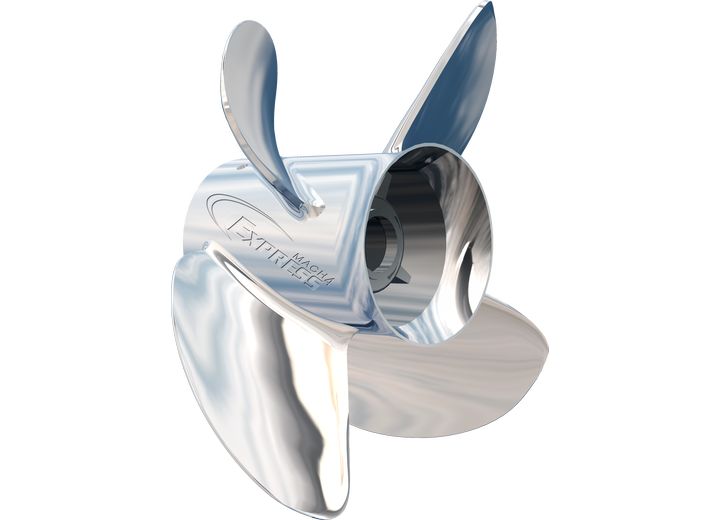 Turning Point Propellers Express Mach4 - Right Hand - Stainless Steel Propeller - EX-1513-4 - 4-Blade - 15.3