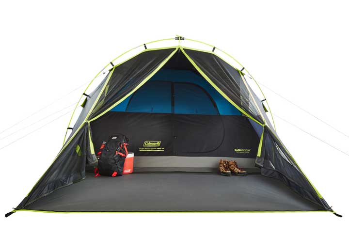 Coleman 6-Person Carlsbad Dark Room Dome Camping Tent with Screen Room  • 2000033190