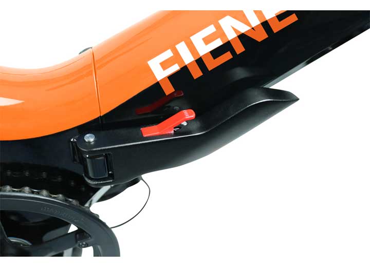 Blaupunkt Fiene Folding Electric Bike, Orange/Black, 20