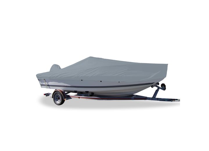 Carver Mist Gray Sun-Dura Boat Cover for 17'6