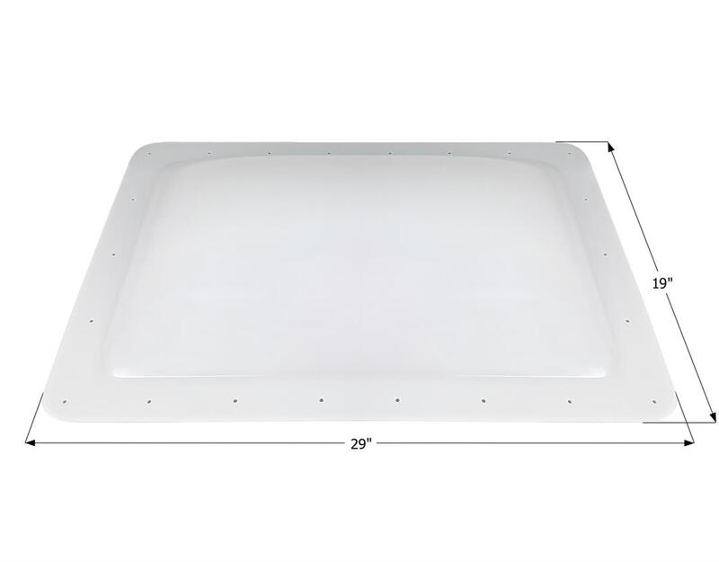 Icon RV Skylight, Clear, 29