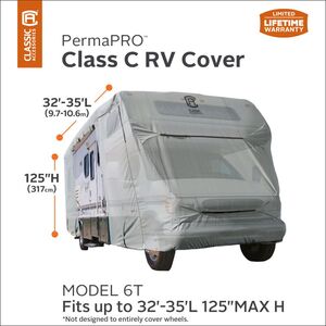 Classic Accessories PermaPro Class C Motorhome Cover, Gray, 32'-35'  • 80-314-191001-RT