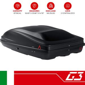 G3 Spark 400 Roof Box  • 22.404