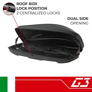 G3 Spark 400 Roof Box  • 22.404