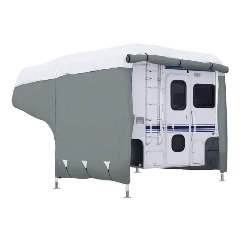 Classic Accessories PolyPro 3 Truck Camper Cover, Gray with White Roof, 10'-12'  • 80-037-153101-00