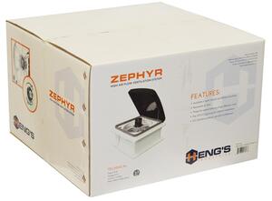 Heng's Deluxe Zephyr Roof Vent with Rain Sensor Remote, 14