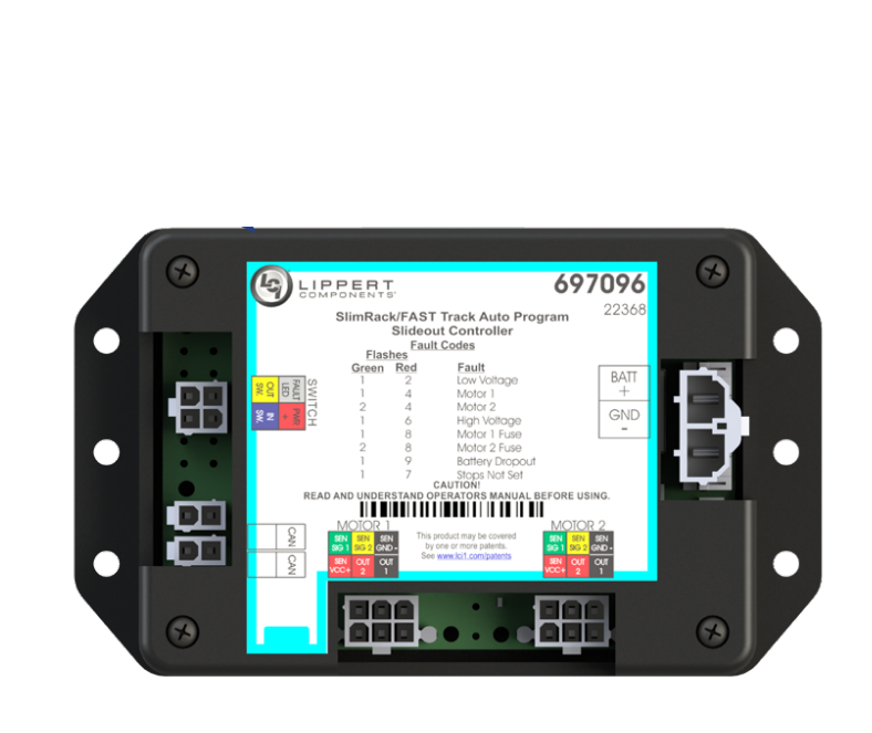 Lippert Replacement Auto-Programmable Controller Panel for Lippert OneControl In-Wall Slide-Outs  • 697096