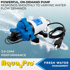 Aqua Pro 3 GPM 115 VDC Self-Priming Water Pump  • 21855