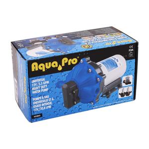 Aqua Pro 5.5 GPM 12 VDC Self-Priming Water Pump with Strainer  • 21863