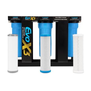 Camco Evo X3 Triple Stage Premium RV Water Filter Kit  • 40649