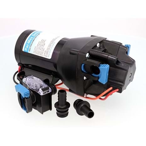 Jabsco ParMax HD3-12V 3GPM 60PSI Heavy Duty Freshwater Delivery Pump  • Q301J-118S-3A