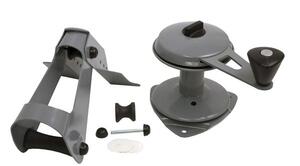 Attwood Anchor Lift System, Lifts and Drops Anchor, Heavy-Gauge Steel, Self-Lubricating Nylon Wheels • 13710-4