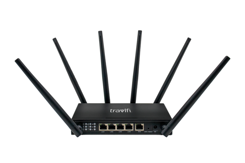 TravlFi JourneyXTR LTE Wi-Fi Router  • 700-011