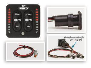 Lenco LED Integrated Trim Switch Kit  • 15170-001