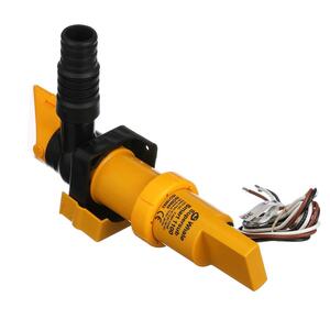 Whale Supersub 12V 1100 GPH Low Profile Automatic Bilge Pump  • SS1212