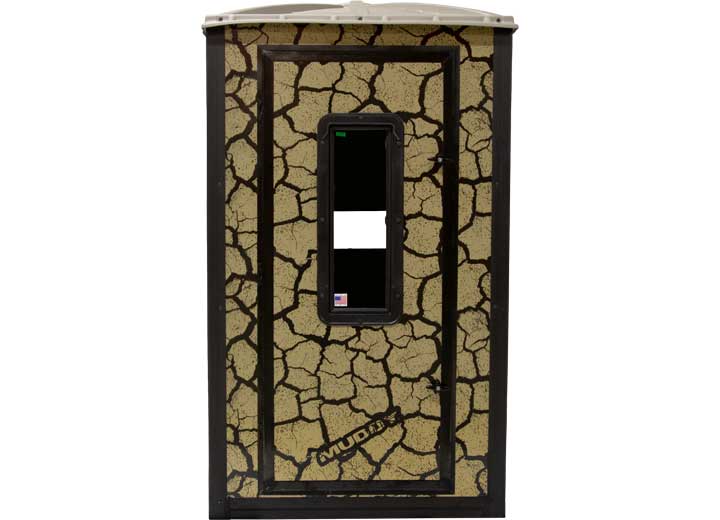 Muddy Striker Steel Box Blind, Cracked Mud Camo  • MUD-BBBST2000