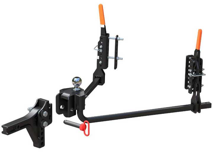 Curt TruTrack 2P Trailer-Mounted Weight Distribution Hitch, 8-10K  • 17510