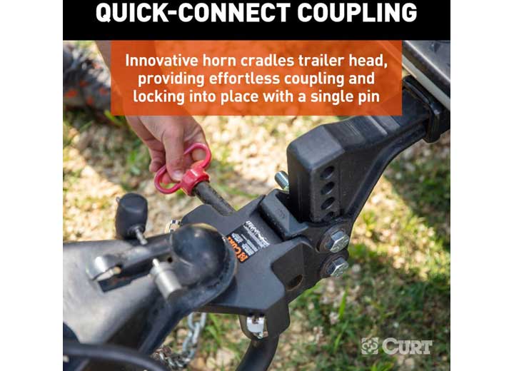 Curt TruTrack 2P Trailer-Mounted Weight Distribution Hitch, 8-10K  • 17510