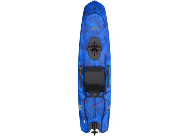 Pelican Getaway 110 HDII Recreational Pedal Kayak, Vapor Blue  • MHP10P101