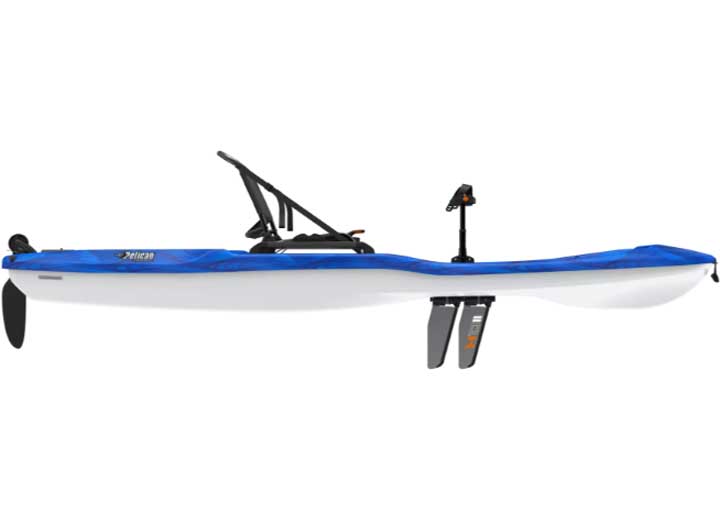 Pelican Getaway 110 HDII Recreational Pedal Kayak, Vapor Blue  • MHP10P101