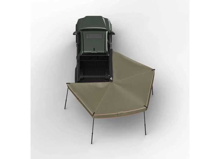 Tuff Stuff 270 Degree Awning, Compact, Passenger Side, C-Channel Aluminum, Olive  • TS-AWN-270-4P