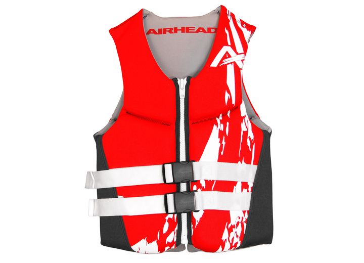 Airhead Swoosh NeoLite Kwik-Dry Adult XS Life Vest - Red  • 10076-07-B-RD