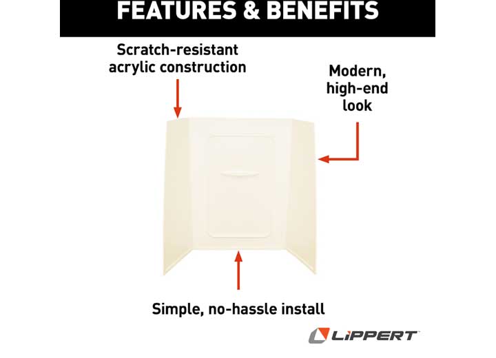 Lippert Bathtub Wall Surround - 24