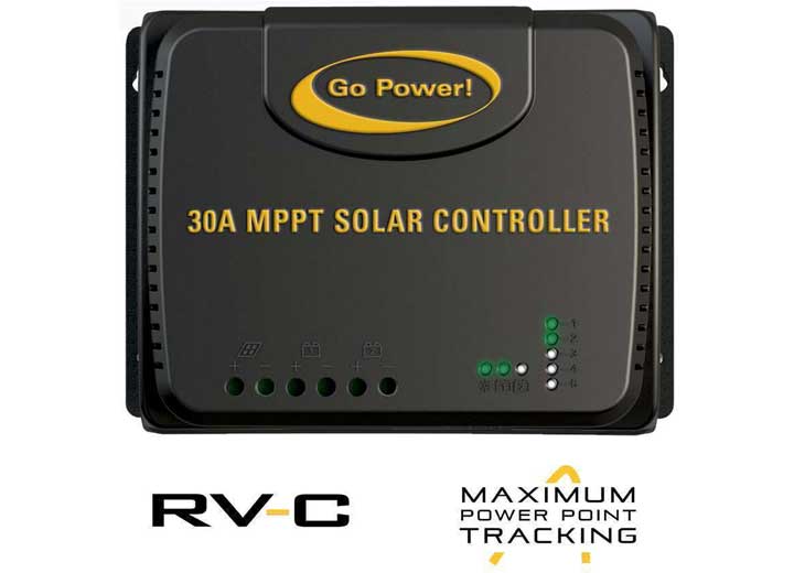 Go Power PowerTrak 400-Watt Solar & Inverter/Charger System  • GP-PT-400