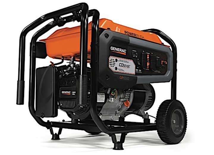 Generac 6500 Watt Portable Generator w/ CO-Sense  • 7680