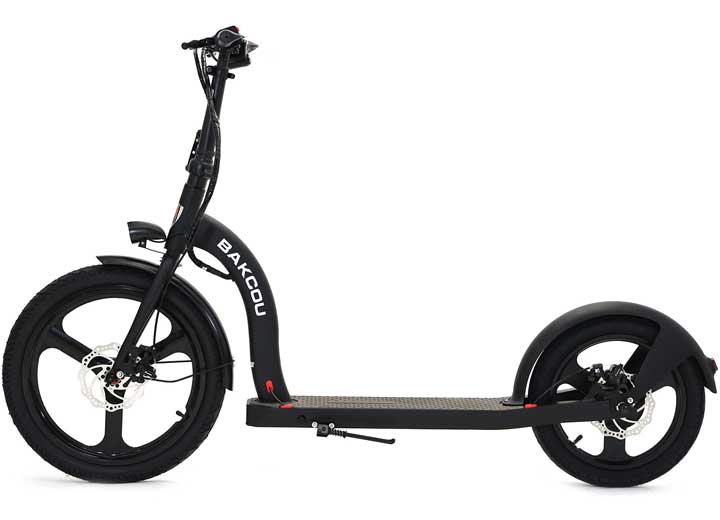 Bakcou Badger Electric Scooter - Matte Black  • S-MB-B