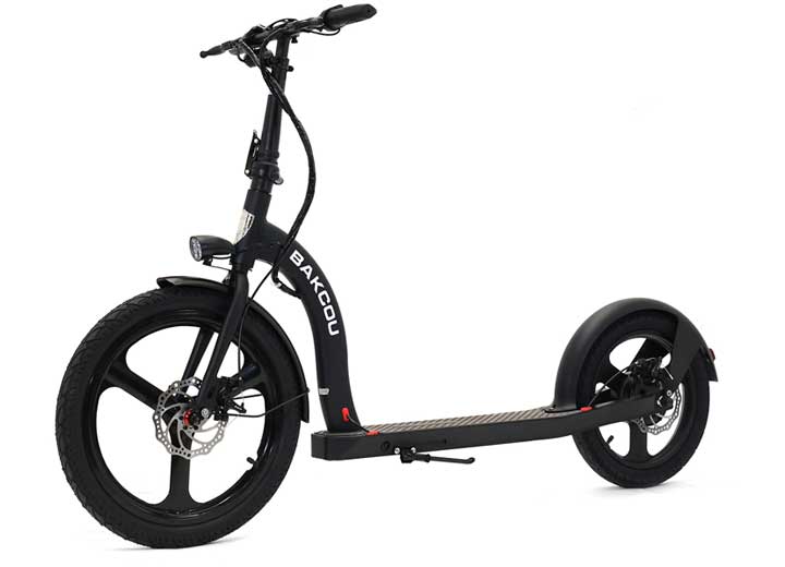 Bakcou Badger Electric Scooter - Matte Black  • S-MB-B