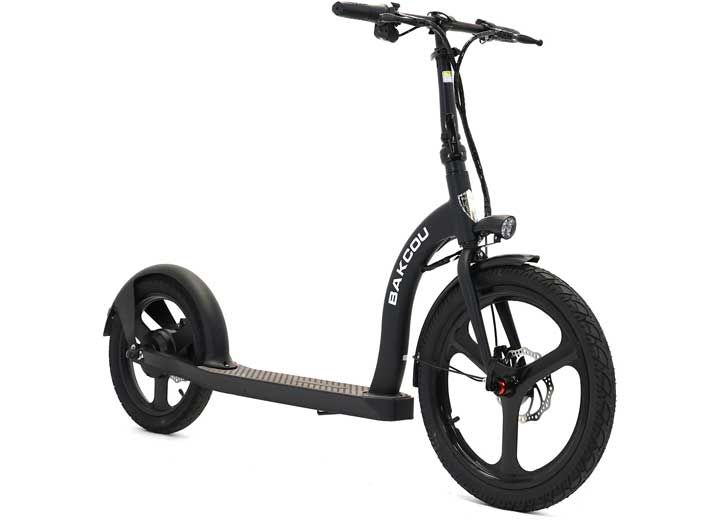 Bakcou Badger Electric Scooter - Matte Black  • S-MB-B