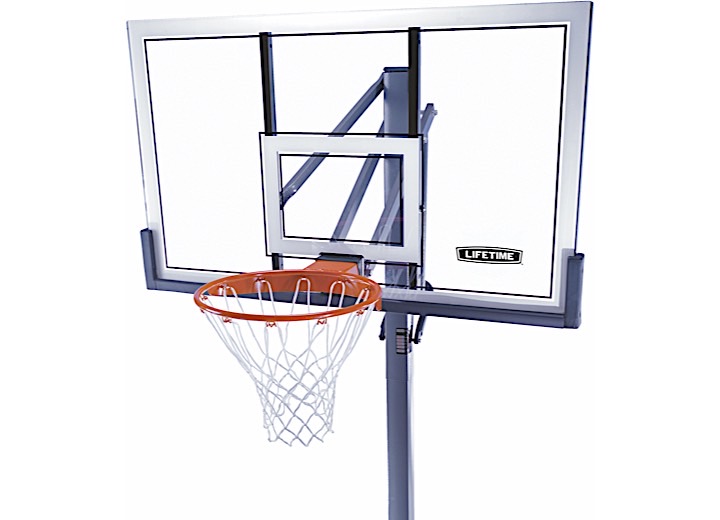 Lifetime Adjustable In-Ground Basketball Hoop - 54-inch Acrylic  • 78888