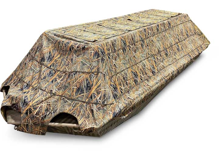 Beavertail 1800 Series Boat Blind, Karma Wetland, Fits 17' - 18' Boats, Up To 86