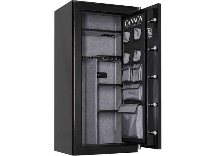 Cannon Safes Fortified 34 Gun (30+4) Fire and Water Resistant Safe  • FD5928-H1TEB-23-DS