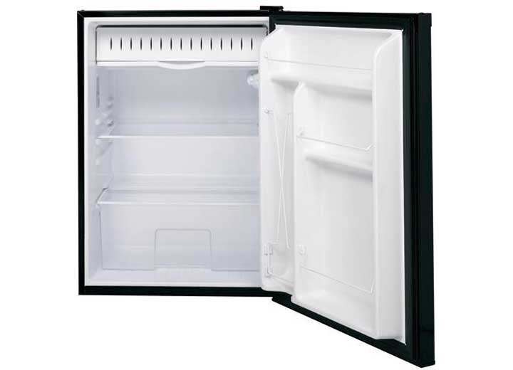 GE Appliances 5.6 Cubic Ft Mini-Fridge - 12 Volt DC - Black  • GCV06GGNBB