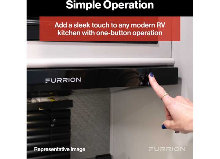 Furrion Furrion 12V Ducted RV Range Hood with Charcoal Filter - 24