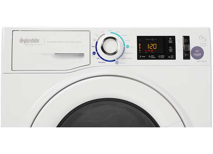 Splendide Washer and Ventless Dryer Combo, White  • WDC7200XCD