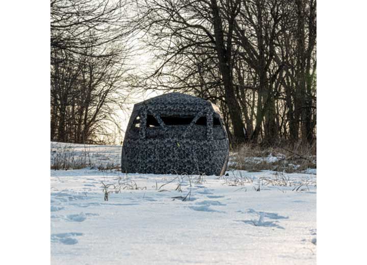 Hawk Mancave Full Door Ground Blind  • HWK-FDGB