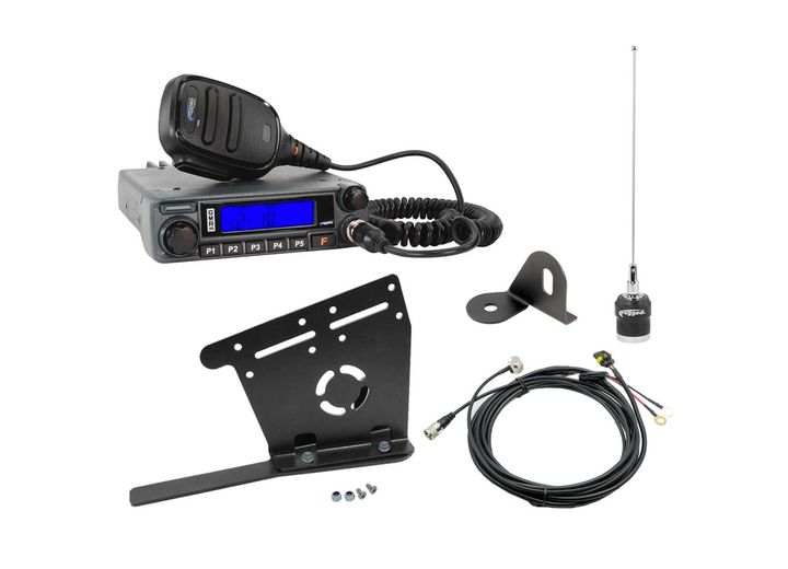 Rugged Radios Jeep Wrangler JL, JLU, and Gladiator JT Two-Way GMRS Mobile Radio Kit  • JP1-GMR45