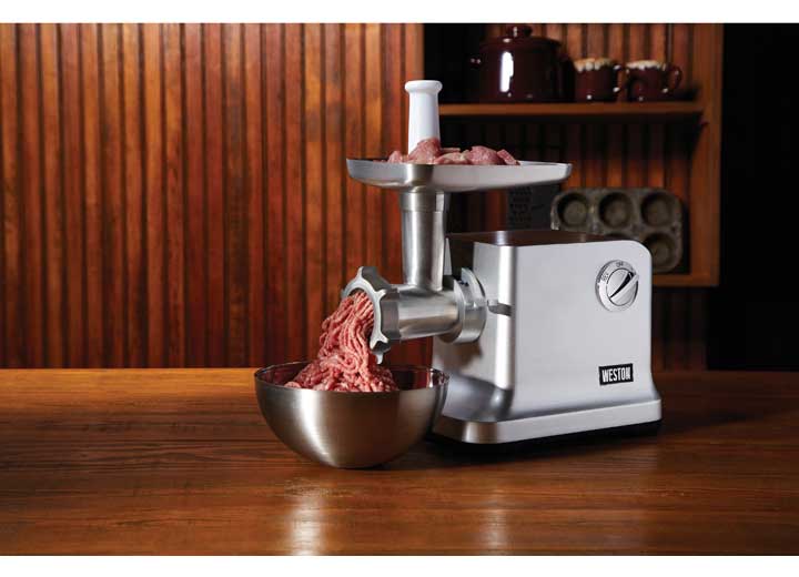 Weston #12 Electric Meat Grinder & Sausage Stuffer  • 33-1301-W