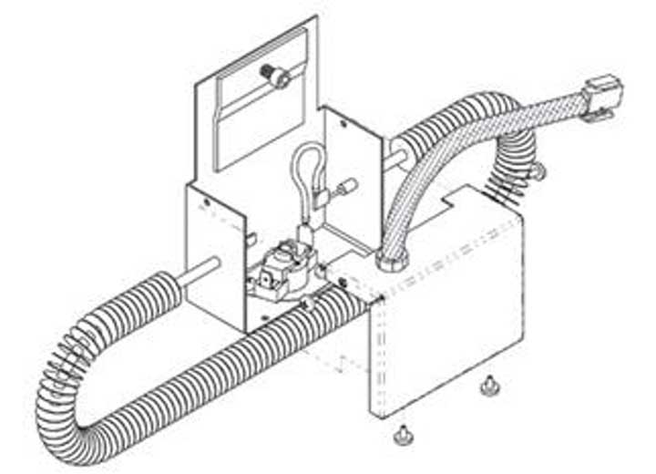 Coleman-Mach Electric Heat Strip for Heat-Ready Ceiling Assembly 35xxx/ 48xxx/ 45xxx/ 48xxx  • 9233A4551