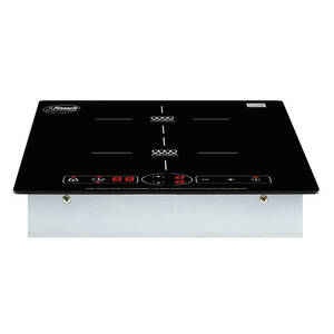 Pinnacle 2-Burner Built-In Induction Cooktop, Electric Ignition, 1800W, 13