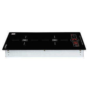 Pinnacle 2-Burner Built-In Induction Cooktop, Electric Ignition, 1800W, 13