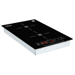 Pinnacle 2-Burner Built-In Induction Cooktop, Electric Ignition, 1800W, 13