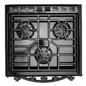 Suburban 3 Burners Slide-In Black/Stainless Steel 5800 RTU RV Cooktop with Deluxe Grate & Clear Glass Cover  • 3603A