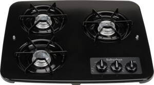 Suburban Replacement Drop-In Cooktop, Black  • 2940ABK