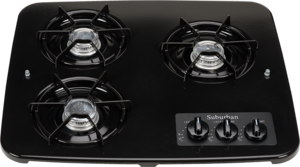 Suburban Replacement Drop-In Cooktop, Black  • 2940ABK