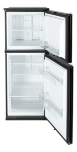 Everchill RV Refrigerator - 12V, 10.7 cu. ft., Dual Swing Doors, Black  • 107751